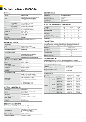 Bageri gusjeničari Hyundai R 180 LC-9 A