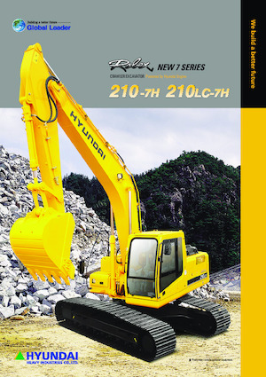 Bageri gusjeničari Hyundai R 210-7H
