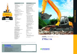 Bageri gusjeničari Hyundai R 210 LC 7A