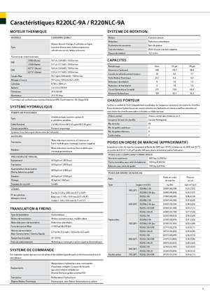 Bageri gusjeničari Hyundai R 220 LC-9 A