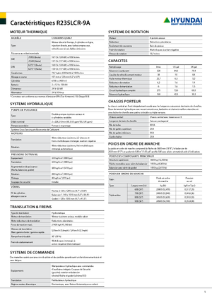 Bageri gusjeničari Hyundai R 235 LCR-9 A