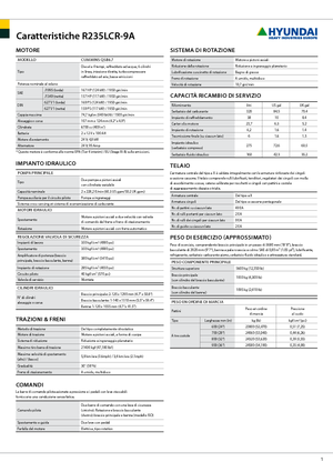 Bageri gusjeničari Hyundai R 235 LCR-9 A