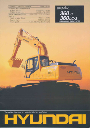 Bageri gusjeničari Hyundai R 360-3