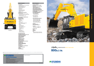 Bageri gusjeničari Hyundai R 800 LC 7A