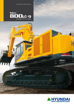 Bageri gusjeničari Hyundai R 800 LC-9 A