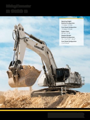 Bageri gusjeničari Liebherr R 9100 B 