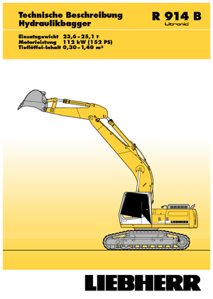 Bageri gusjeničari Liebherr R 914 B Litronic HDSL