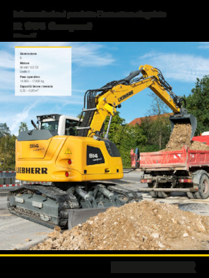 Bageri gusjeničari Liebherr R 914 Compact Litronic 