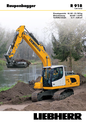 Bageri gusjeničari Liebherr R 918