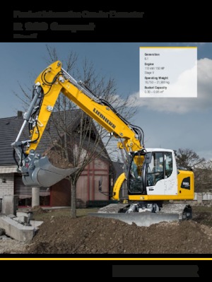 Bageri gusjeničari Liebherr R 920 Compact Litronic 