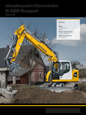 Bageri gusjeničari Liebherr R 920 Compact Litronic 