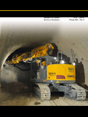 Bageri gusjeničari Liebherr R 924 Compact Tunnel Litronic