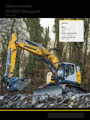 Bageri gusjeničari Liebherr R 926 Compact Litronic 