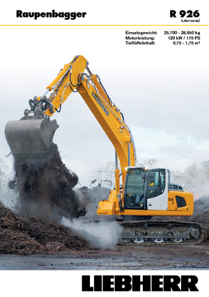 Bageri gusjeničari Liebherr R 926