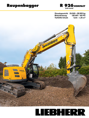 Bageri gusjeničari Liebherr R 926