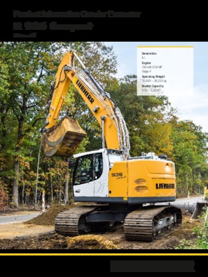 Bageri gusjeničari Liebherr R 936 Compact Litronic 