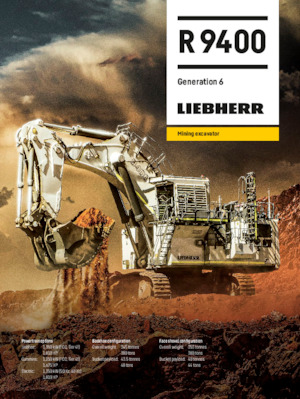 Bageri gusjeničari Liebherr R 9400 G6