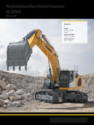 Bageri gusjeničari Liebherr R 945 Litronic 