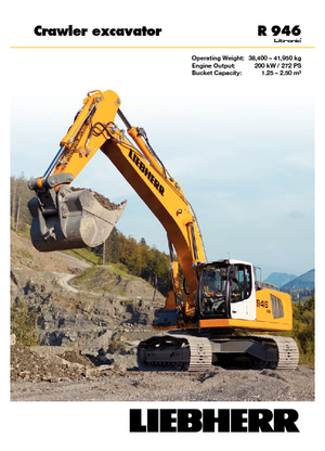 Bageri gusjeničari Liebherr R 946