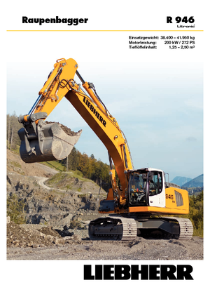 Bageri gusjeničari Liebherr R 946