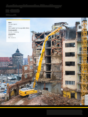 Bageri gusjeničari Liebherr R 950 Demolition Litronic 
