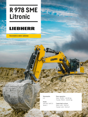 Bageri gusjeničari Liebherr R 978 SME Litronic 
