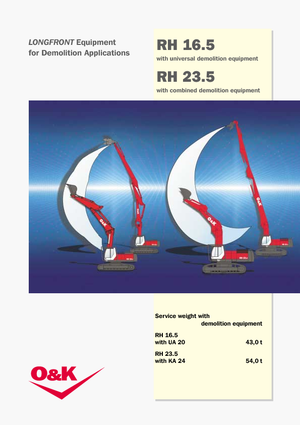 Bageri gusjeničari O&K RH 16.5