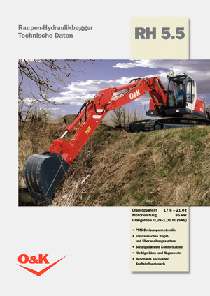 Bageri gusjeničari O&K RH 5.5