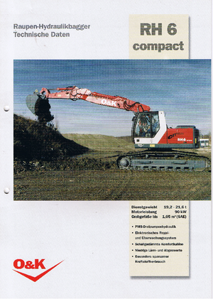 Bageri gusjeničari O&K RH 6 Compact