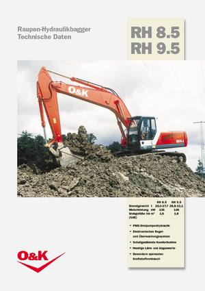 Bageri gusjeničari O&K RH 9.5