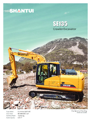 Bageri gusjeničari Shantui SE135 