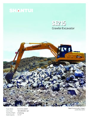 Bageri gusjeničari Shantui SE215 