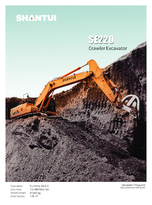 Bageri gusjeničari Shantui SE220 