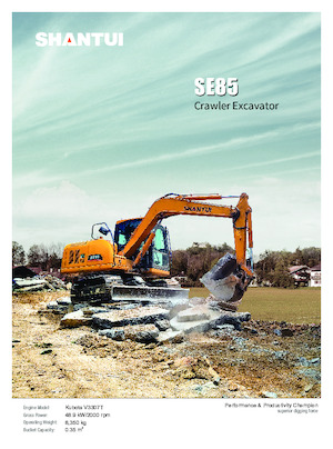 Bageri gusjeničari Shantui SE85 