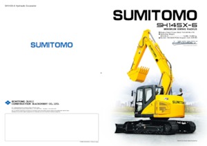 Bageri gusjeničari Sumitomo SH145X-6