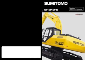 Bageri gusjeničari Sumitomo SH240-5