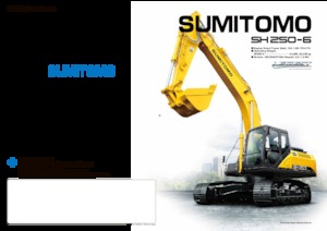 Bageri gusjeničari Sumitomo SH250-6