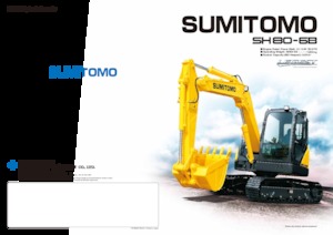 Bageri gusjeničari Sumitomo SH80-6B