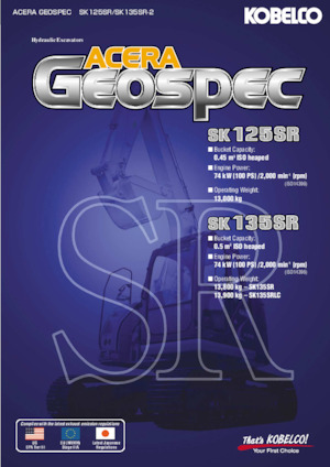 Bageri gusjeničari Kobelco SK 135 SR 2