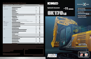 Bageri gusjeničari Kobelco SK 170 LC 11