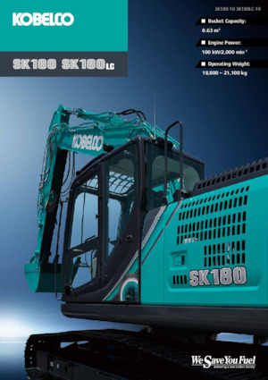 Bageri gusjeničari Kobelco SK 180 10