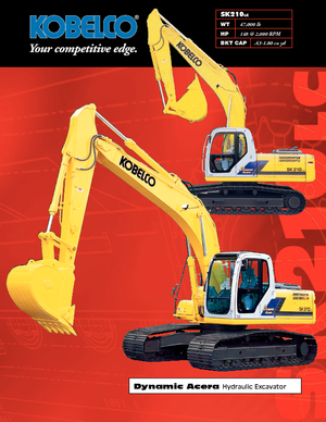 Bageri gusjeničari Kobelco SK 210 LC DA
