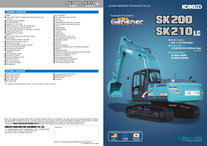 Bageri gusjeničari Kobelco SK 210 LC