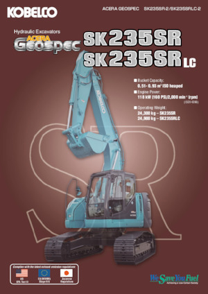 Bageri gusjeničari Kobelco SK 235 SR 2