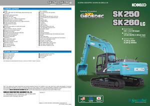 Bageri gusjeničari Kobelco SK 260-8 LC