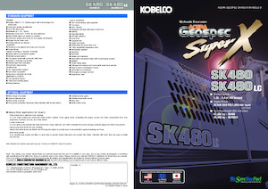 Bageri gusjeničari Kobelco SK 460 8