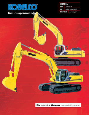 Bageri gusjeničari Kobelco SK 480 LC DA