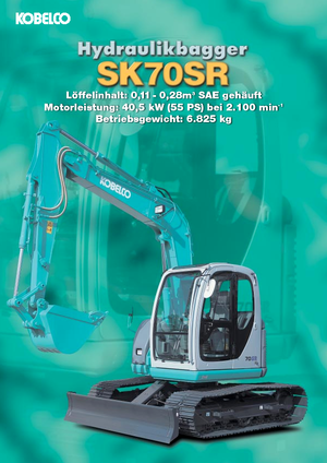 Bageri gusjeničari Kobelco SK 70 SR