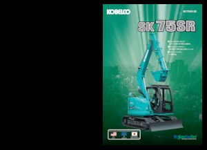 Bageri gusjeničari Kobelco SK 75 SR 3