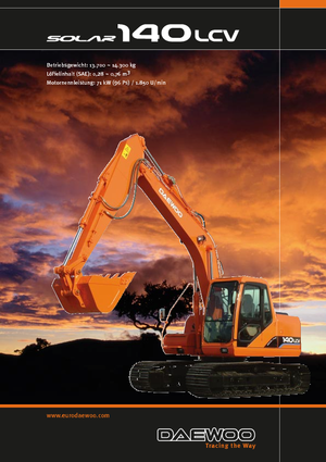 Bageri gusjeničari Doosan Solar 155 LC-V